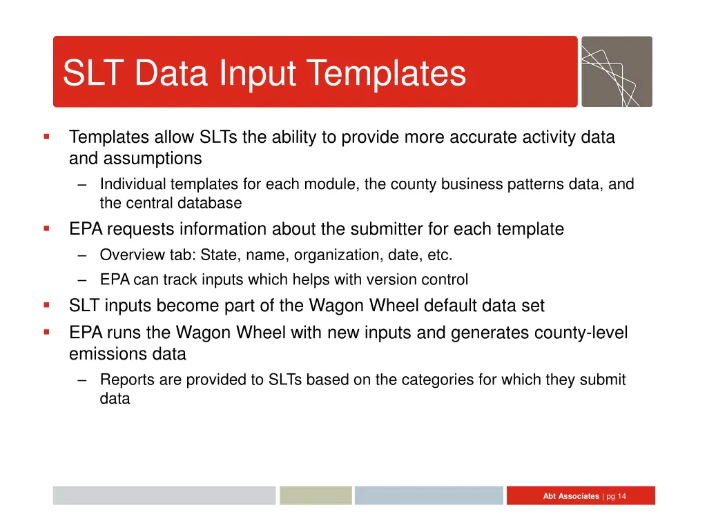 slt data input templates 1