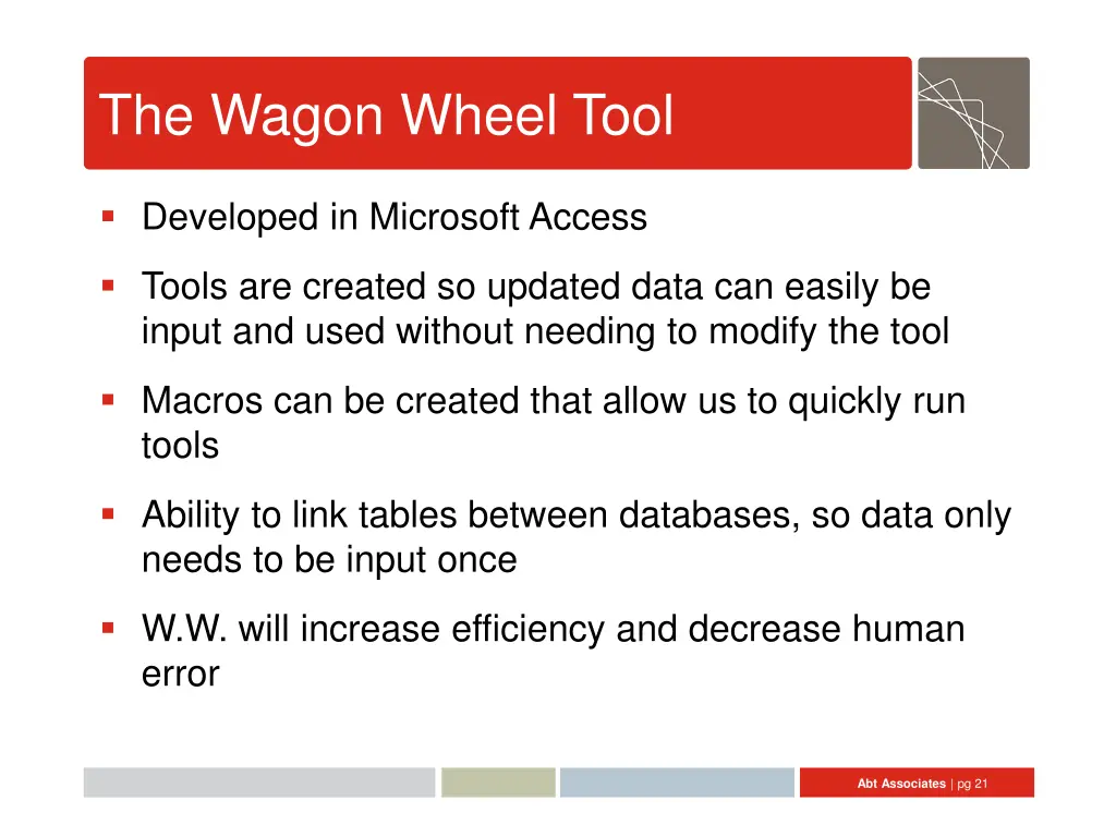 the wagon wheel tool