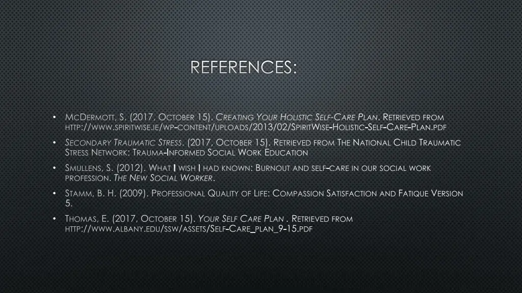 references 1