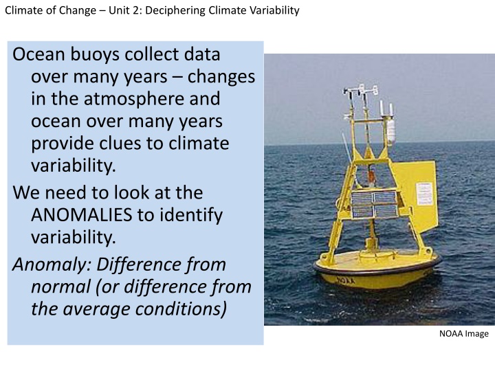 climate of change unit 2 deciphering climate