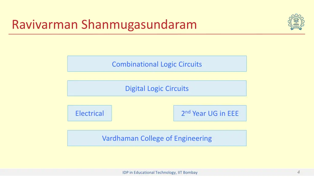 ravivarman shanmugasundaram