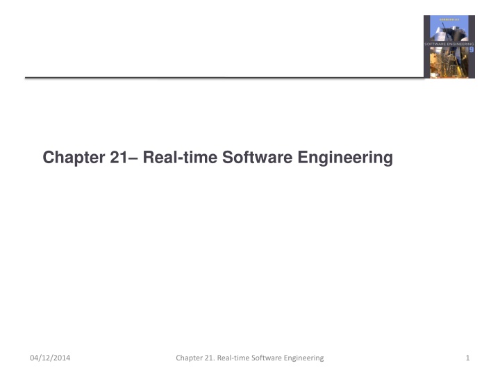 chapter 21 real time software engineering