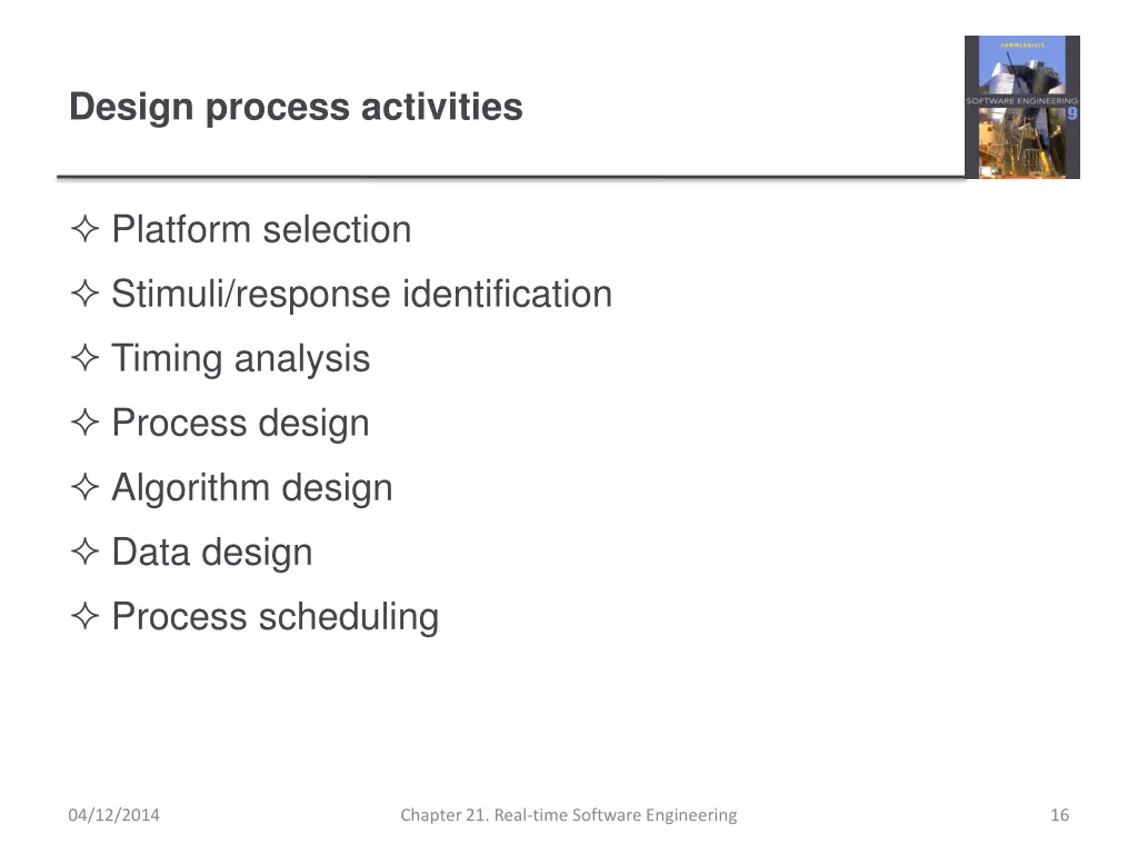 design process activities