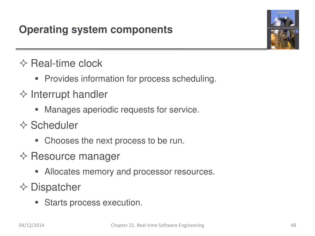 operating system components