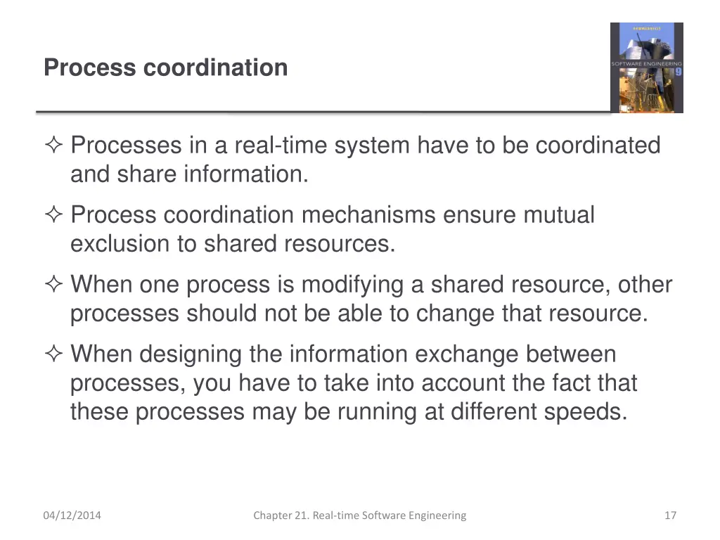 process coordination