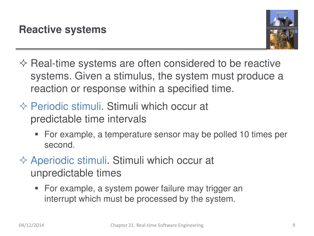 reactive systems