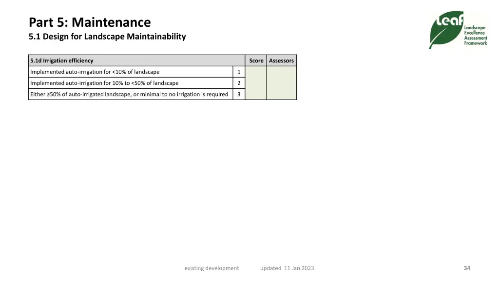 part 5 maintenance 5 1 design for landscape 3