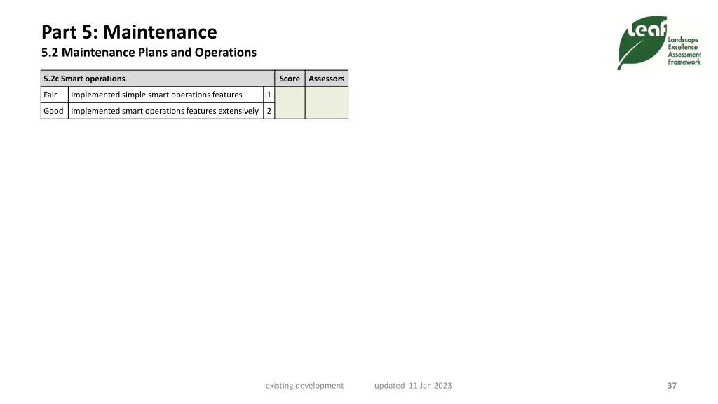 part 5 maintenance 5 2 maintenance plans 2