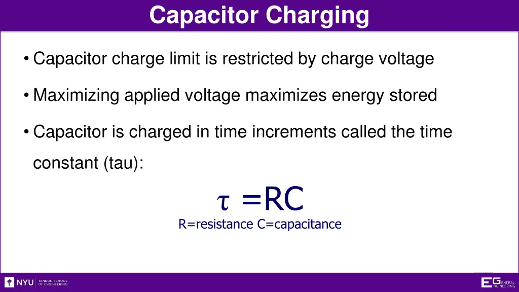 capacitor charging