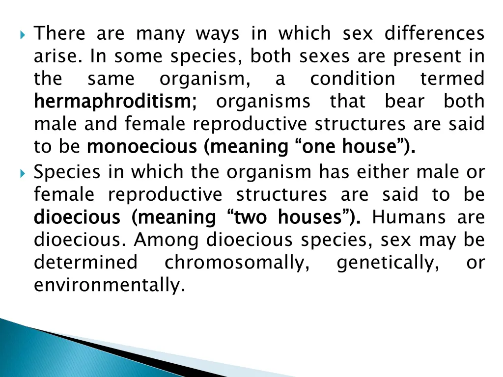 there are many ways in which sex differences