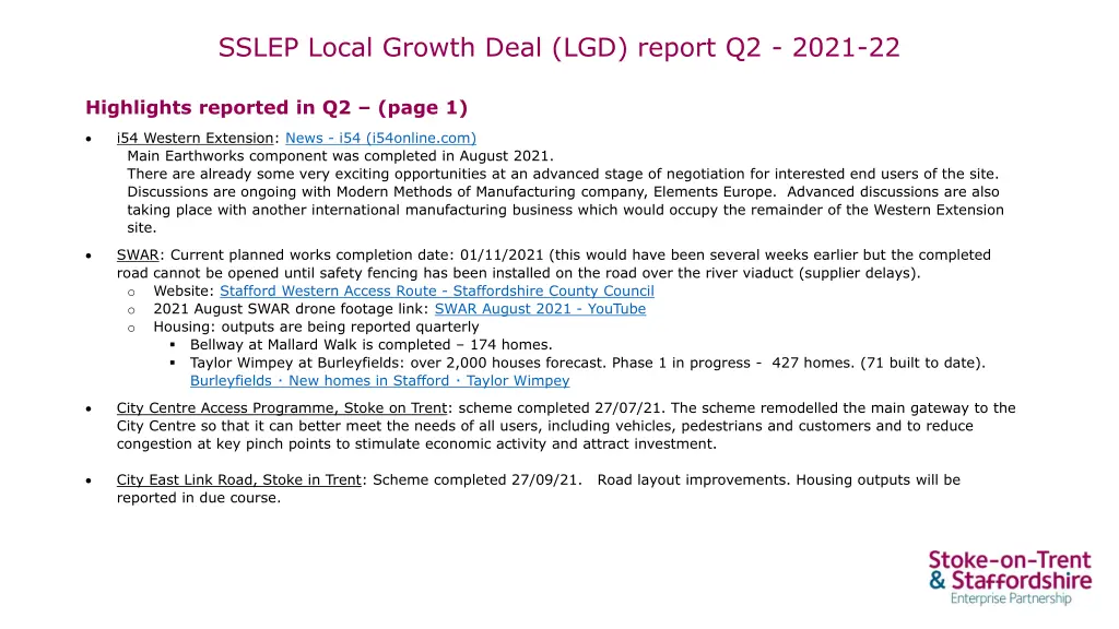 sslep local growth deal lgd report q2 2021 22 6