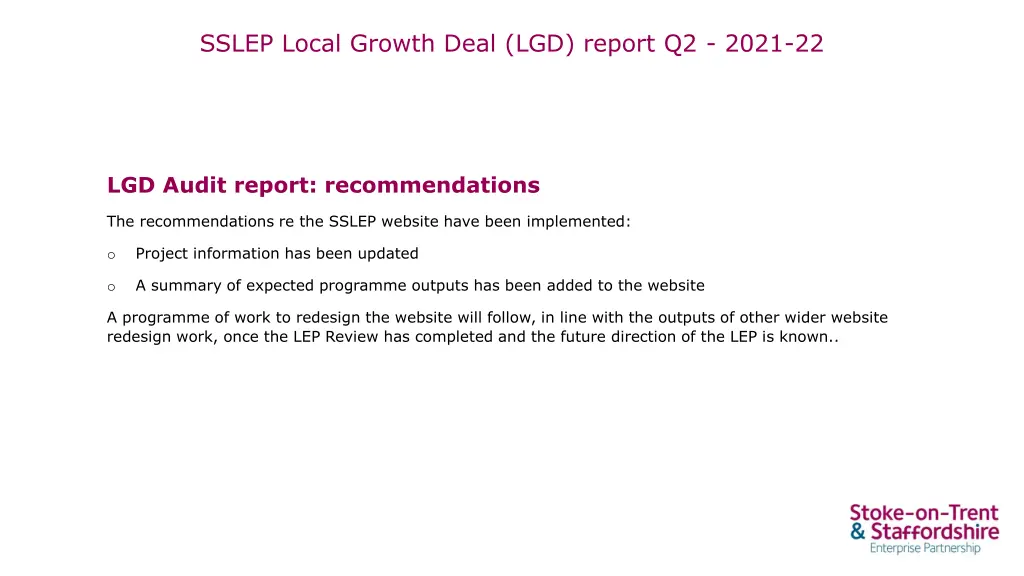 sslep local growth deal lgd report q2 2021 22 8