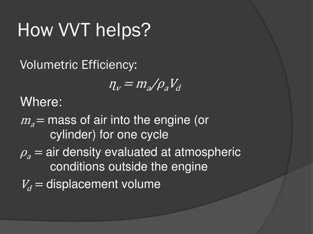 how vvt helps 1