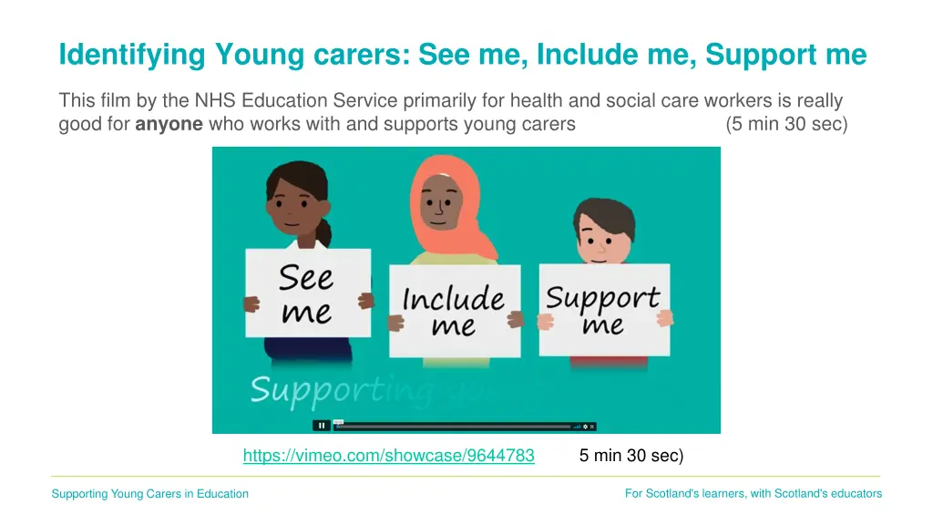 identifying young carers see me include