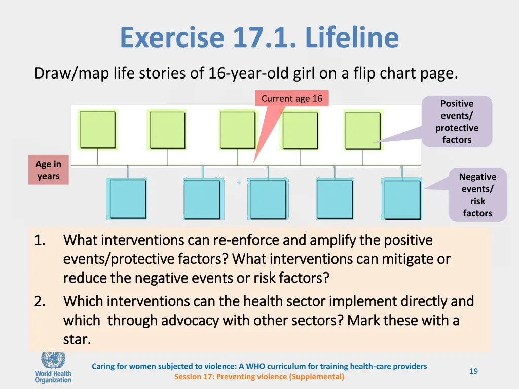 exercise 17 1 lifeline