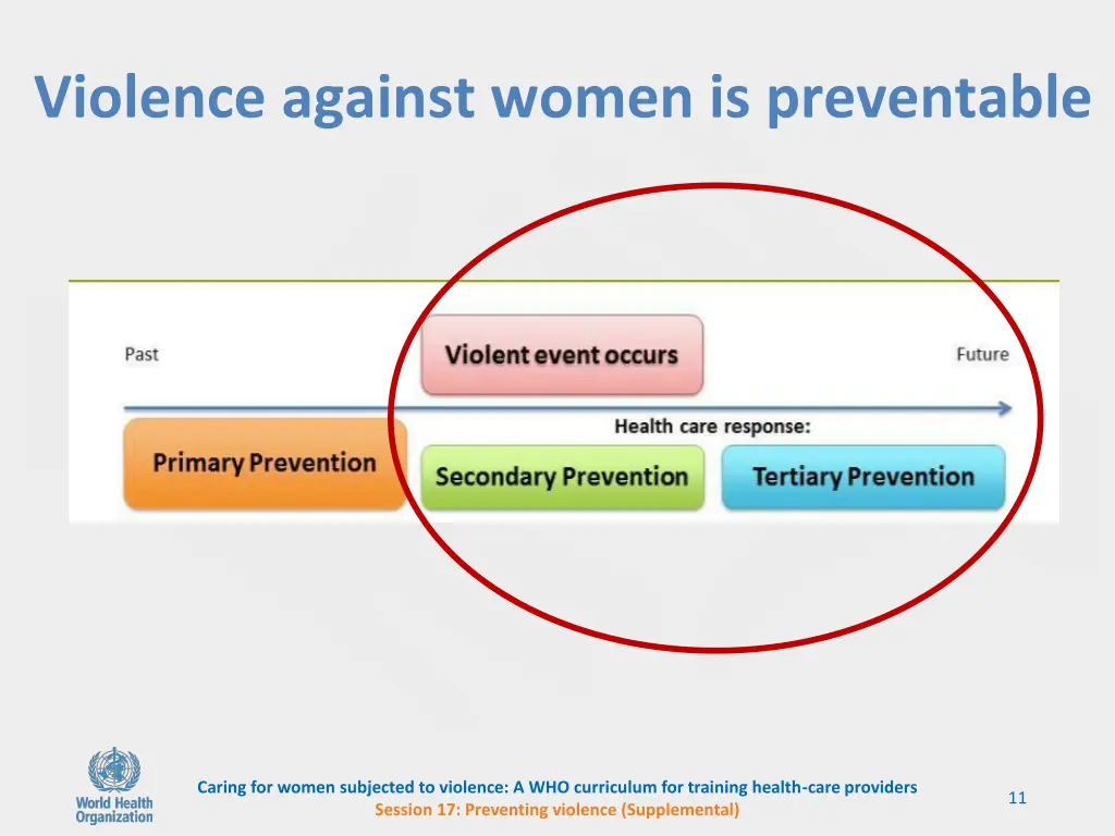 violence against women is preventable 1