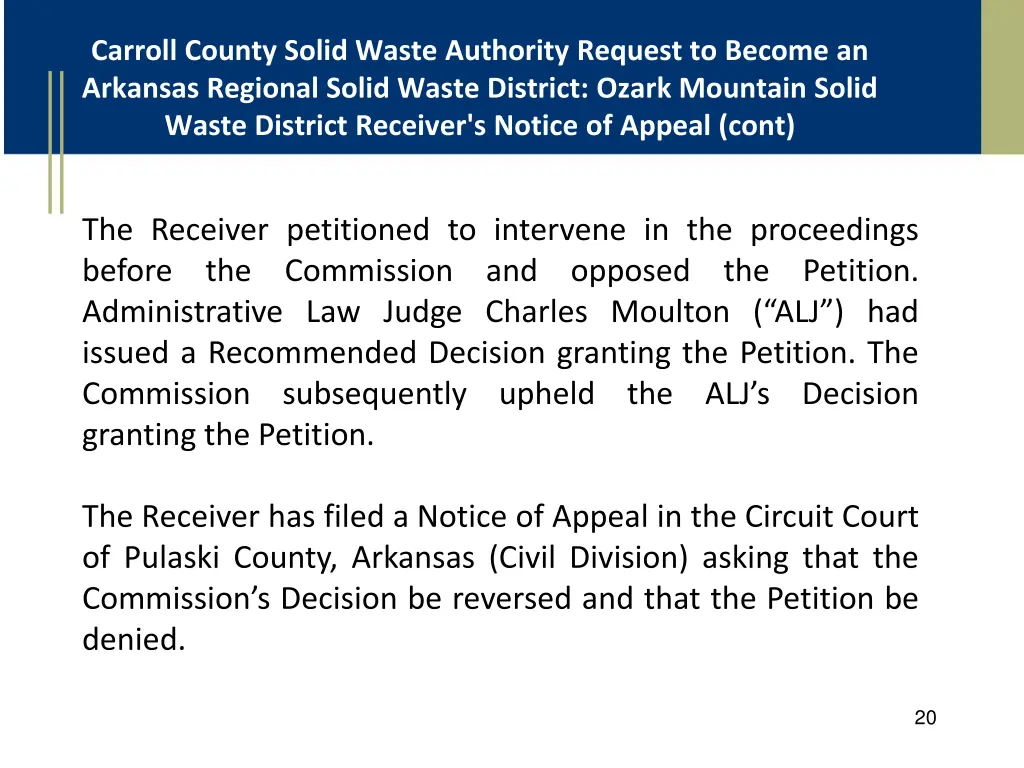 carroll county solid waste authority request 1