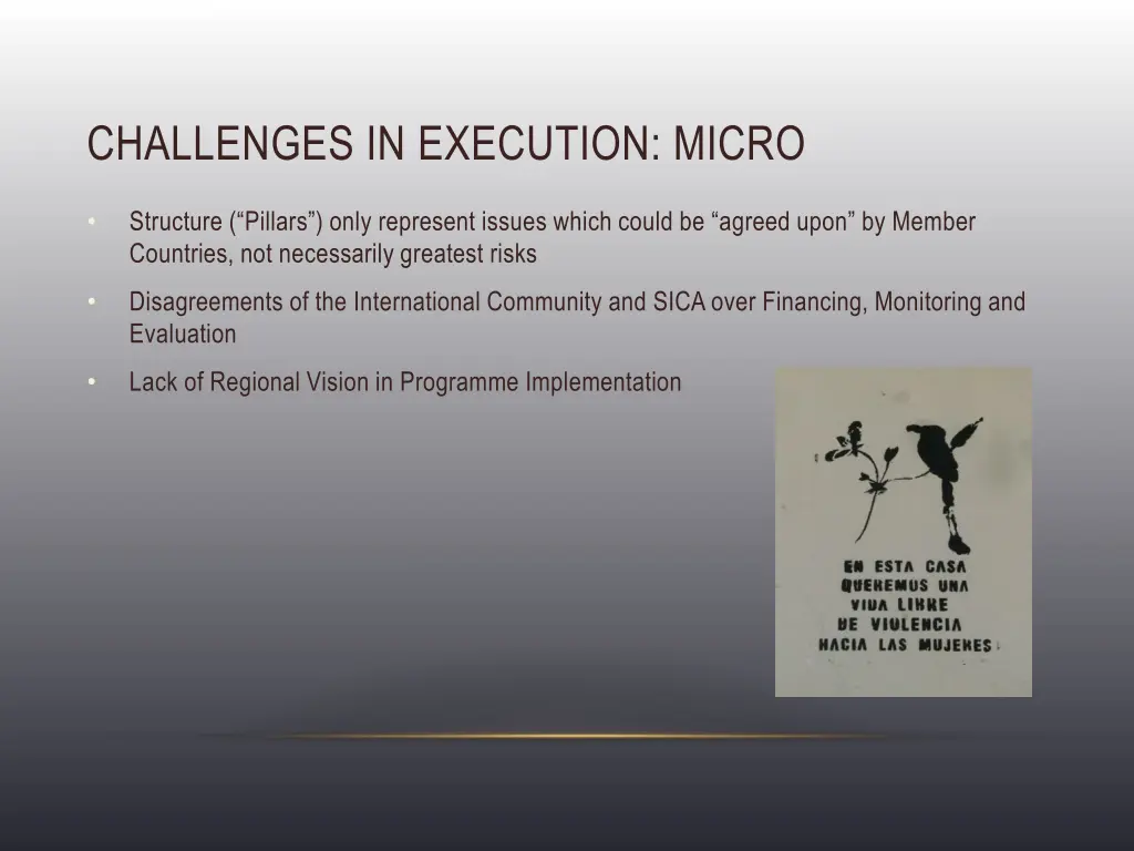 challenges in execution micro