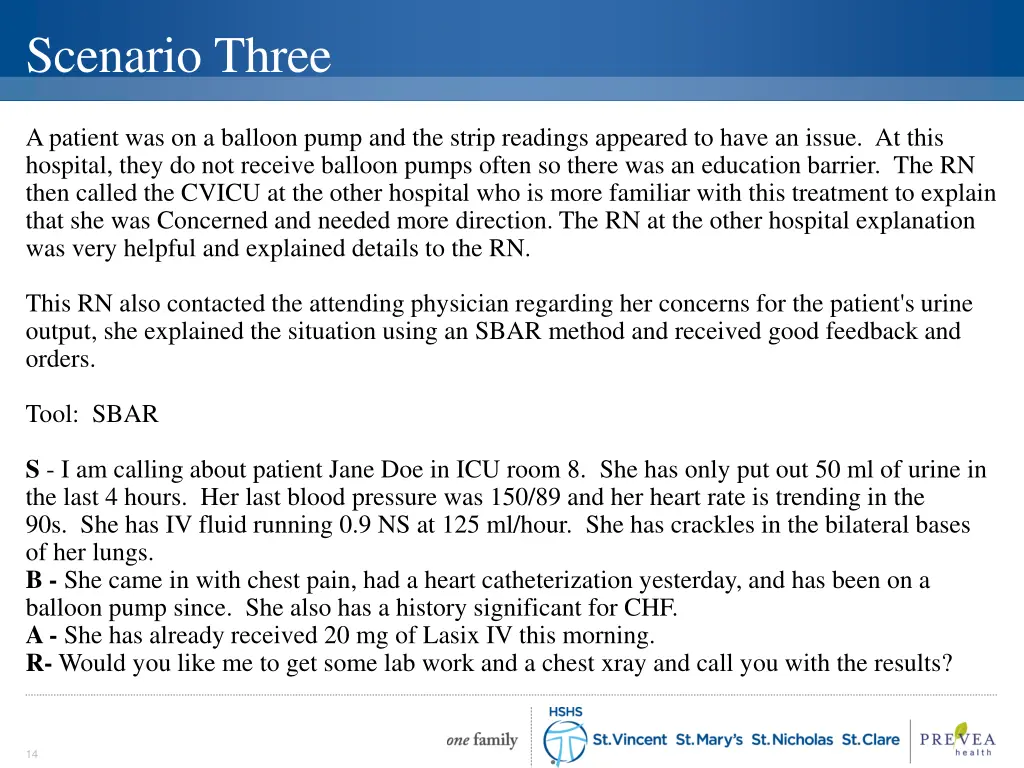 scenario three