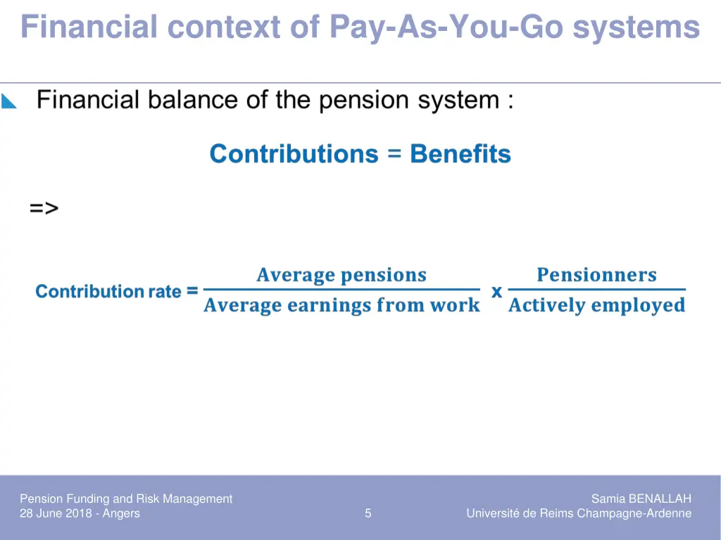 financial context of pay as you go systems 1