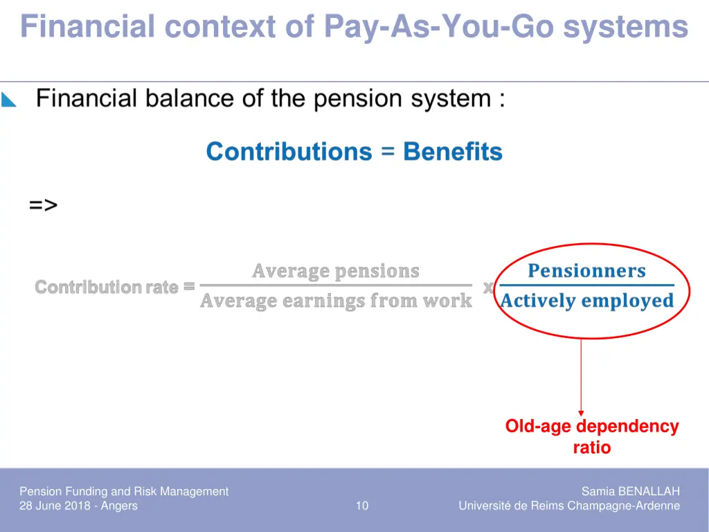 financial context of pay as you go systems 6