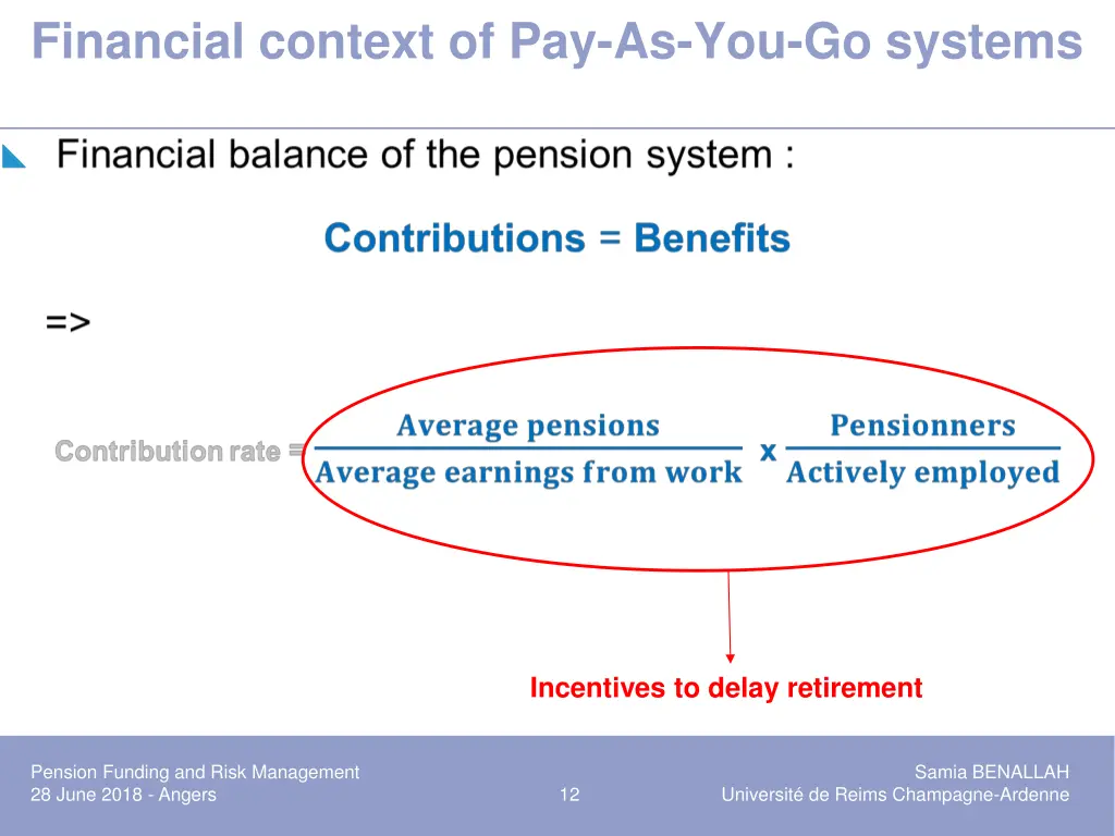 financial context of pay as you go systems 8