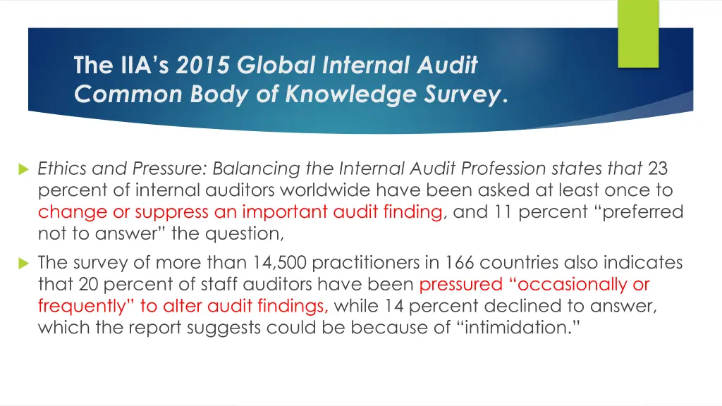 the iia s 2015 global internal audit common body