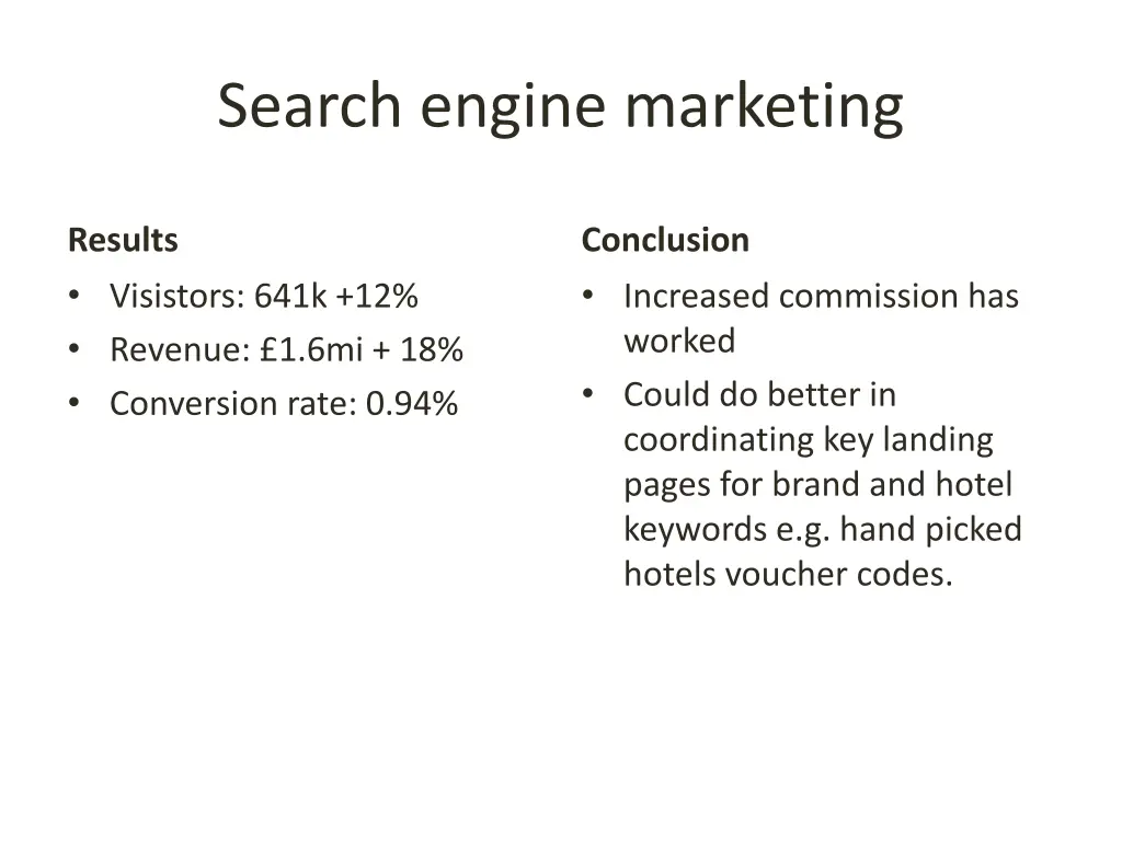 search engine marketing