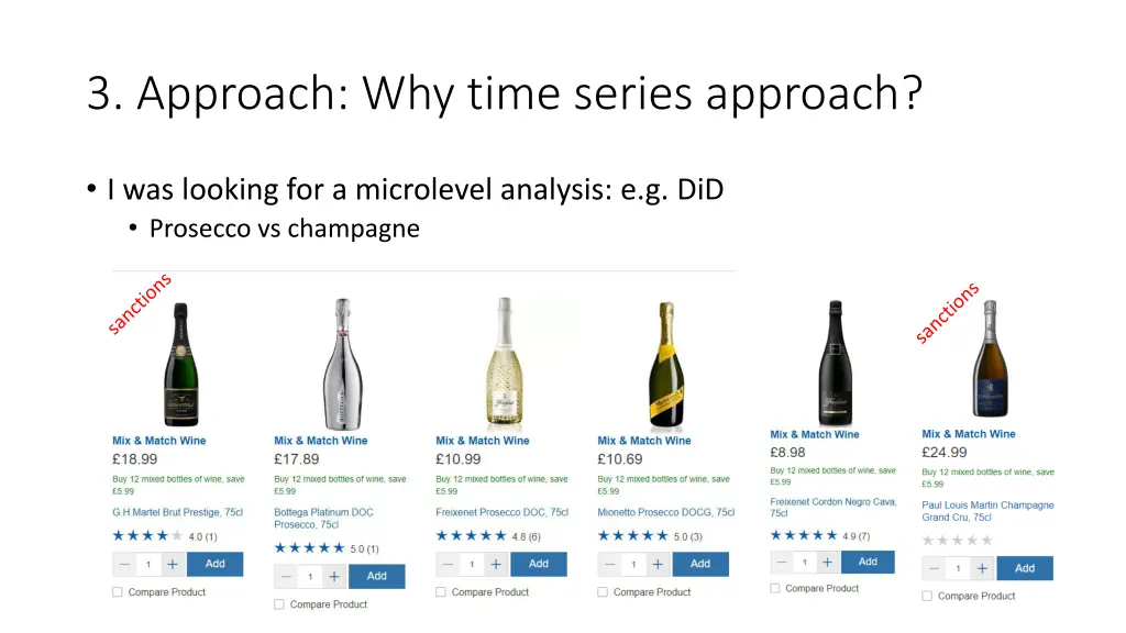 3 approach why time series approach 1