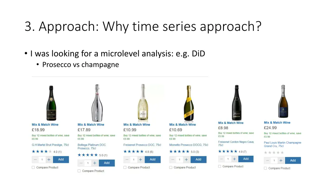 3 approach why time series approach