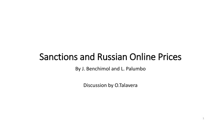 sanctions and russian online prices sanctions