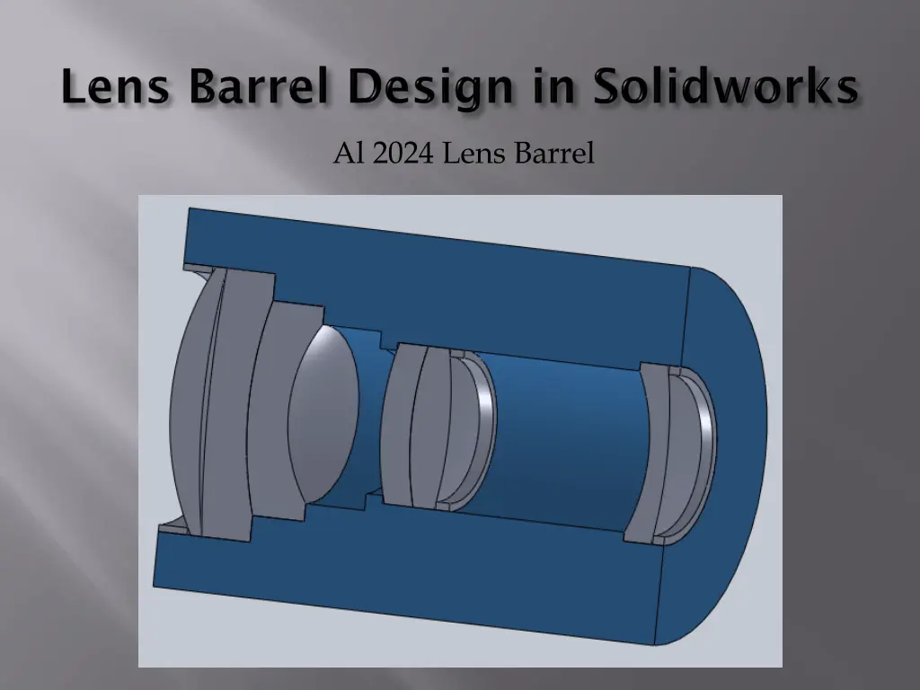 al 2024 lens barrel