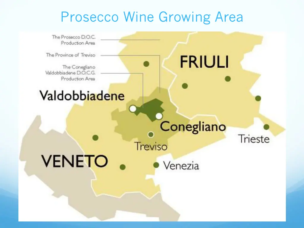 prosecco wine growing area