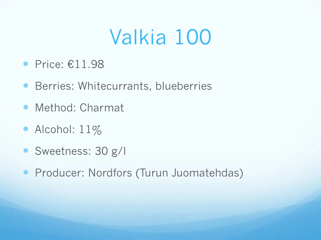 valkia 100