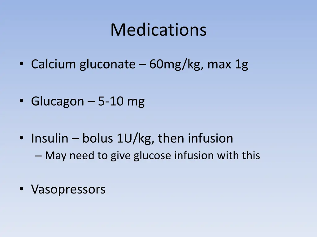 medications