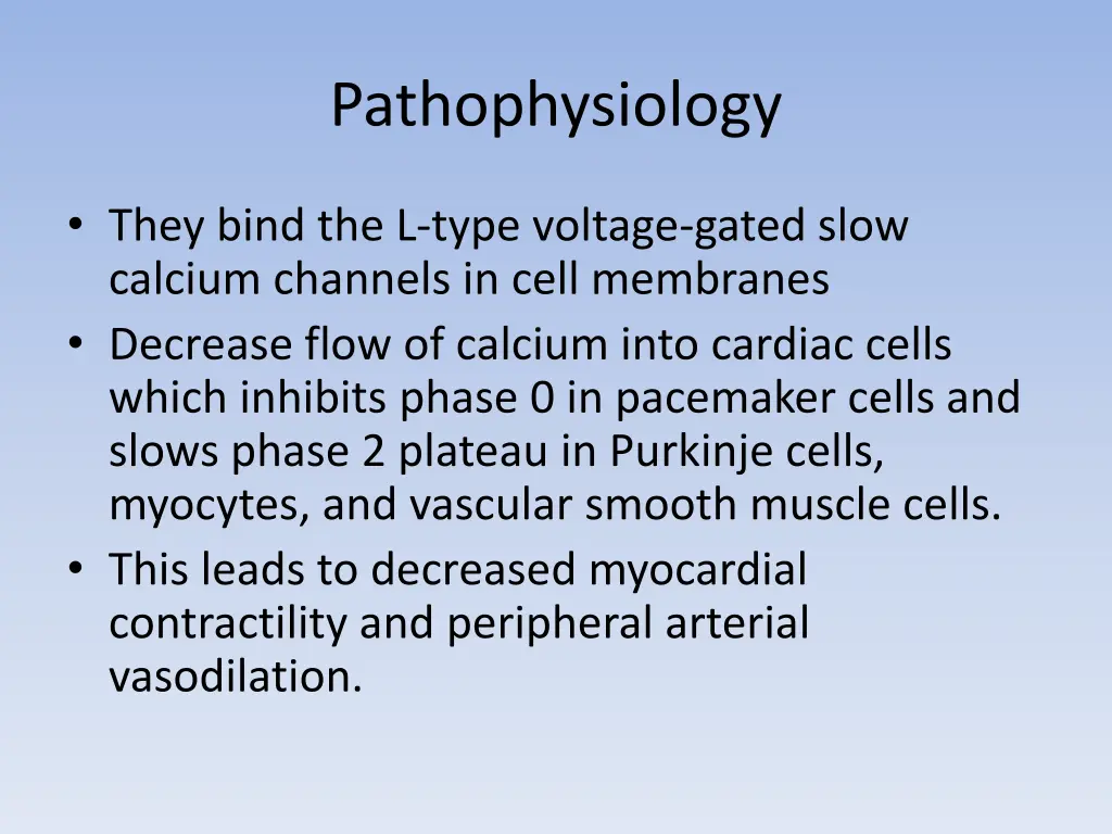 pathophysiology