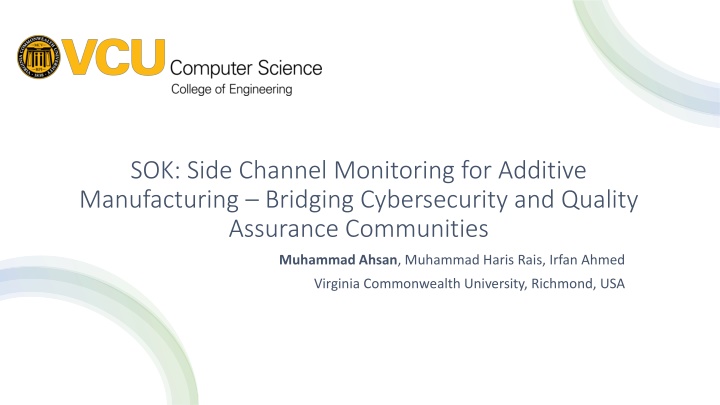 sok side channel monitoring for additive