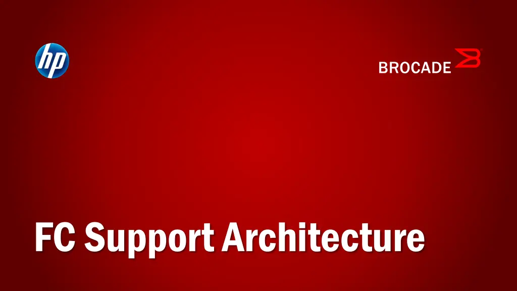 fc support architecture