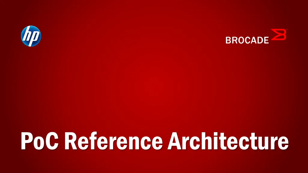 poc reference architecture