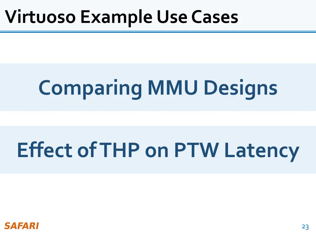 virtuoso example use cases