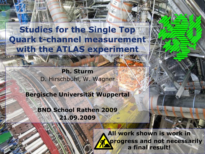 studies for the single top quark t channel