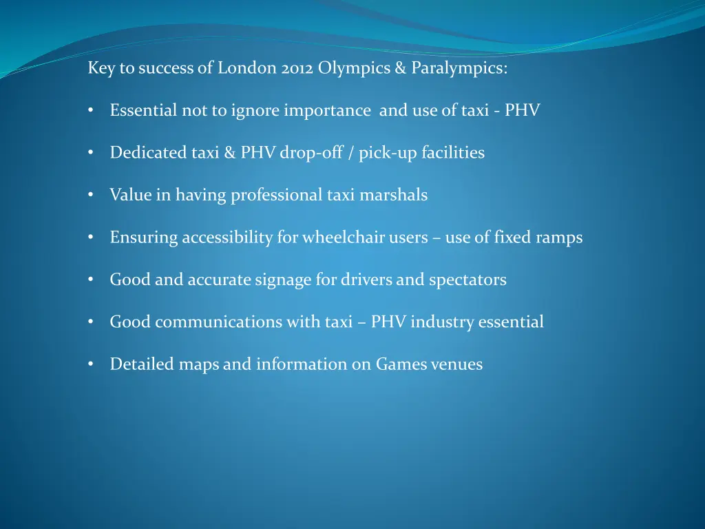 key to success of london 2012 olympics paralympics