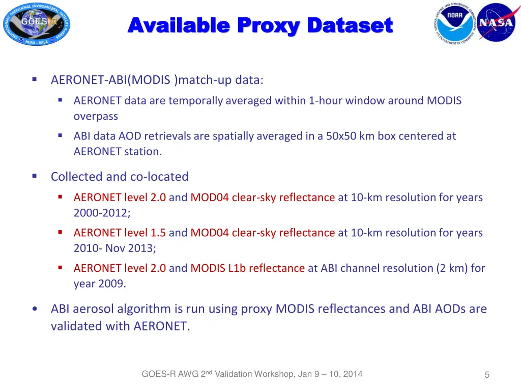 available proxy dataset available proxy dataset