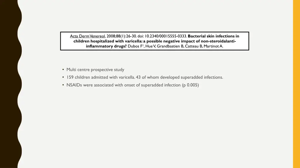 acta derm venereol 2008 88 1 26 30 doi 10 2340