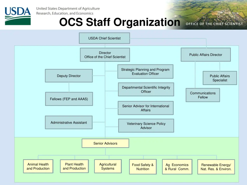 ocs staff organization