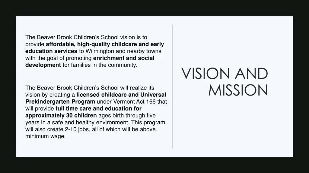 the beaver brook children s school vision