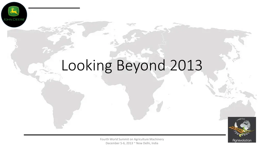 looking beyond 2013