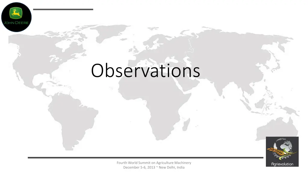 observations