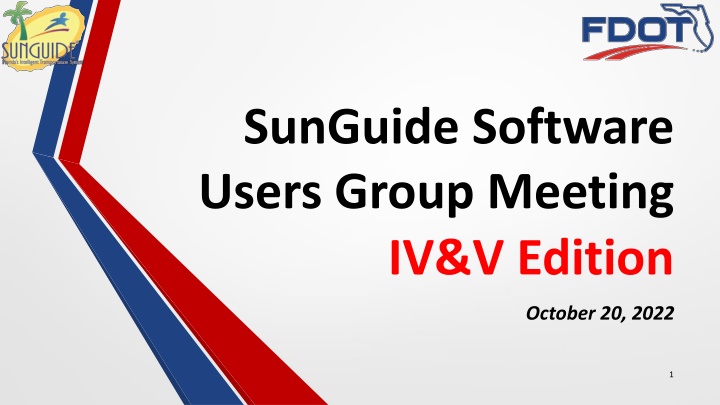 sunguide software users group meeting iv v edition