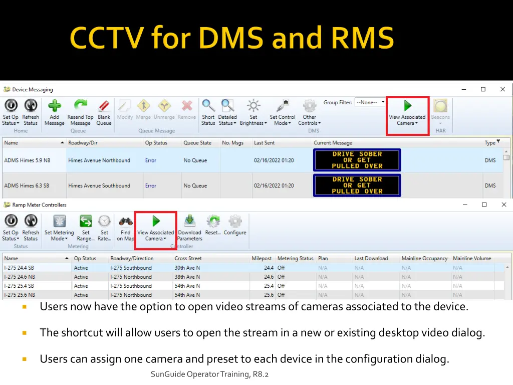 users now have the option to open video streams